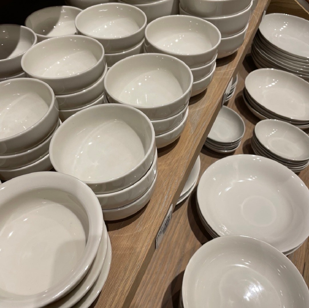 新大村駅前】波佐見町でつくられている、無印良品の食器たち！『白磁